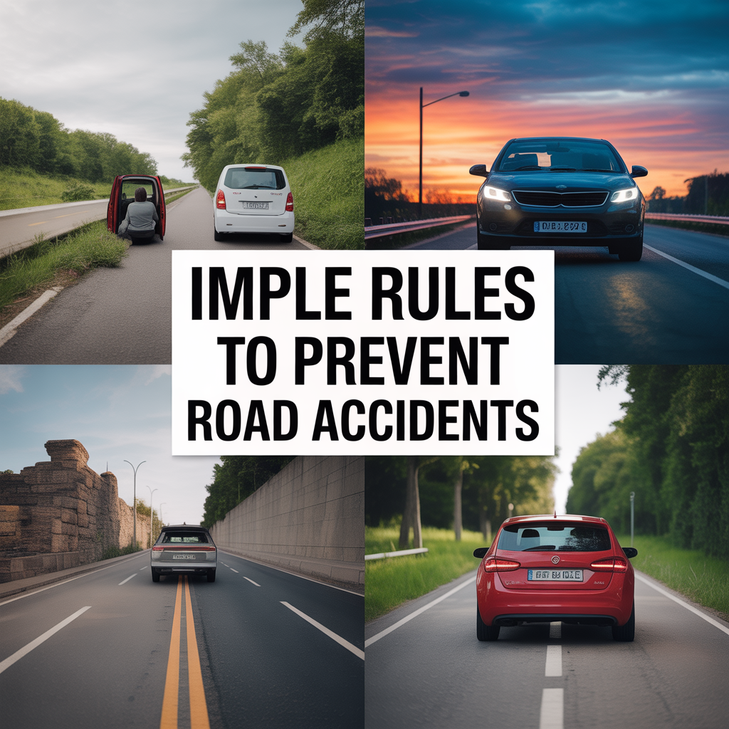 Simple Rules to Prevent Road Accidents