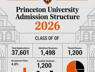 Admission Structure of Princeton University 2026