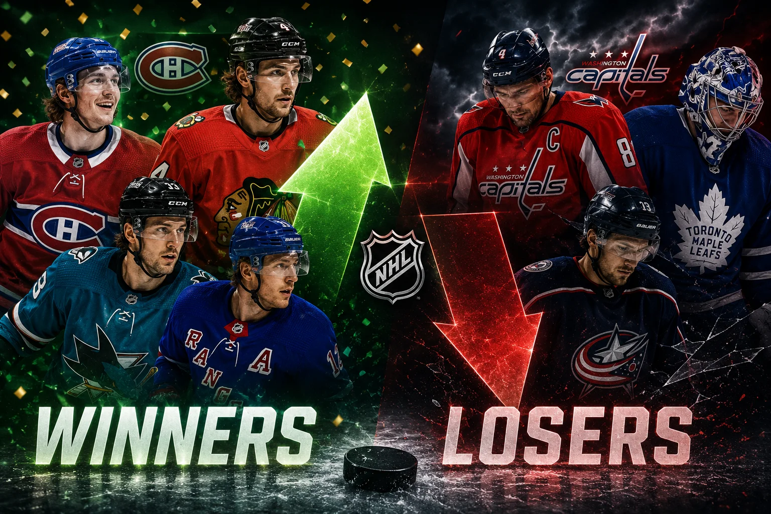 2026 NHL Free Agency Winners and Losers: Every Blockbuster Deal Ranked