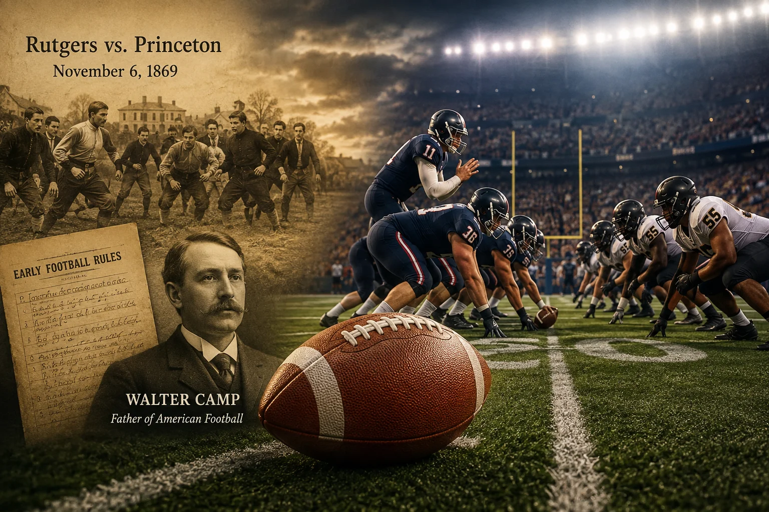 When Was American Football Invented?