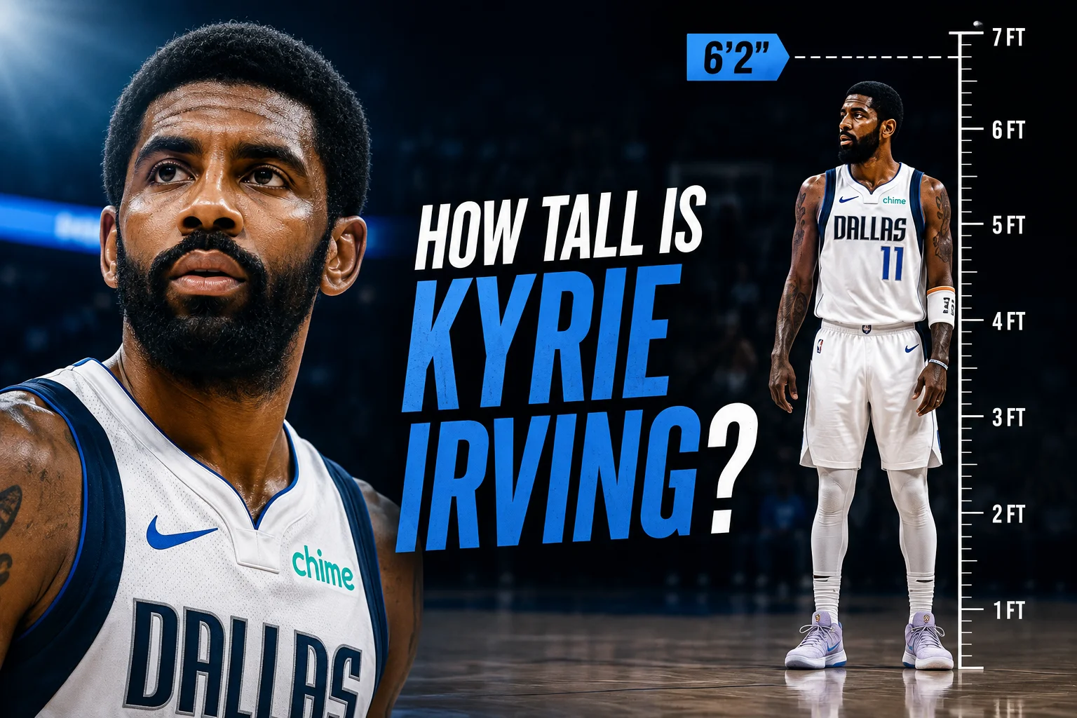 How Tall Is Kyrie Irving?