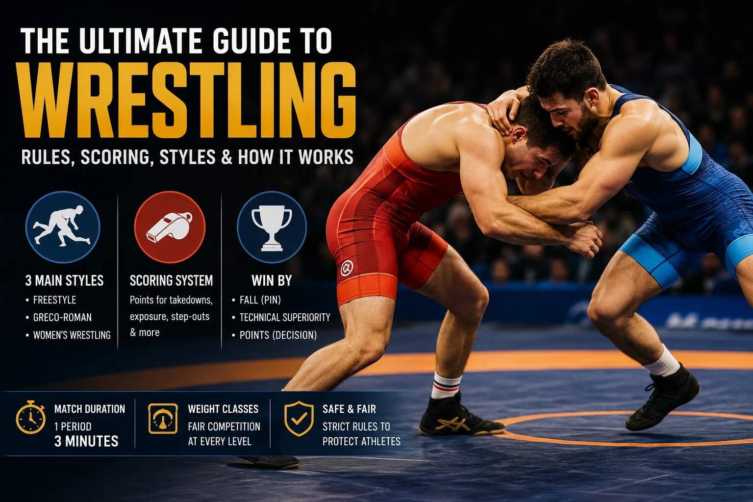 How Wrestling Works: A Complete Guide to Rules, Scoring