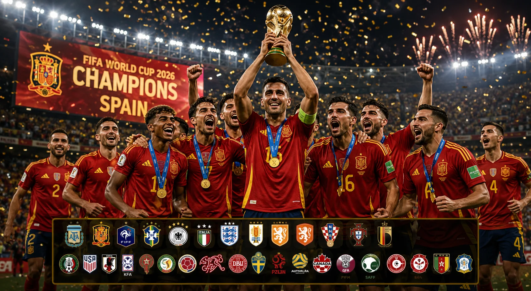 Spain Wins FIFA World Cup 2026: Full Story of Football’s